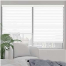 Kokorona Cordless Zebra Blinds Roller Shades for Windows Day and Night Blinds with Valance, Dual Layer Sheer Shades for Light Control Light filtering Privacy, White, 59" W x 72" H (149.9 W x H 183 cm)