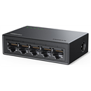 UGREEN Ethernet Switch,5 Port Gigabit Ethernet Splitter, Plug & Play, Wall Mount & Desktop Network Switch Hub, Unmanaged, Compact, with LED, Fanless Quiet, for Internet Cable, Laptop, Router, NAS