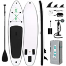 FunWater Inflatable Ultra-Light Stand Up Paddle Board for All Skill Levels with Premium SUP Paddleboard Accessories,Non-Slip Comfort Deck for Youth & Adults