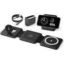 Magnetic Wireless Charger for iPhone: Fodable 3 in 1 Charging Station for Multiple Apple Devices - Travel Charging Pad Dock for Apple Watch iPhone 17 16 15 14 13 12 Pro Max Plus & Airpod
