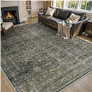 MontVoo-Area Rug Rugs for Living Room-Beige Machine Washable Rug-Soft Living Room Rug-Vintage Non Slip Carpet-Rugs for Bedrooms Dining Room Living Room Office