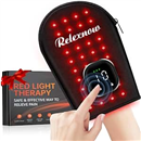 Cordless Red Light Therapy for Hand with 660nm Red 850nm Infrared Light, Rechargeable Dual-Sided 80 Beads Near Infrared Light Therapy Device for Hand Fingers Wrist Joint