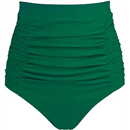 RELLECIGA Women's High Waisted Hipster Bikini Swimsuit Bottom Ruched Swim Bottom