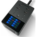 SABRENT VOLTIK Charging Station, 252W 8-Port USB C and USB A Desktop Charger, UL Certified with Real-Time LCD Display, Fast Charging for MacBook, iPhone, Samsung and More