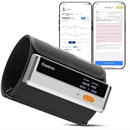 Checkme Blood Pressure Machine for Home Use, Bluetooth Blood Pressure Monitor w ECG Function, Automatic Arm Cuff 22-42 cm, Rechargeble BP Machine for Home, Local Storage 50 BP & 10 EKG, Compatible APP