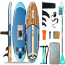Niphean Inflatable Paddle Board with SUP Accessories 10'6''/7'6'' Stable | 450 lbs Capacity, Hardshell Stand Up Paddle Board, Adults Youth Beginner, Anti-Slip, Repair Kit, Men Women Yoga