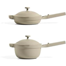 Our Place Mini Home Cook Duo - 8.5" Always Pan & Small Perfect Pot Bundle | Multi-Functional Cookware Set Replaces 18 Pieces | Steam
