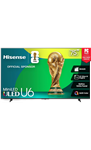 [Best Price] Hisense 75" Class U6 Series Mini-LED 4K UHD Smart Fire TV (75U65QF, 2025 Model) - QLED, HDR10+, Native 144Hz, Dolby Vision IQ, Dolby Atmos, Game Mode Pro, ALLM, find shows faster with Alexa+, Black