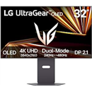 LG 32GX870A-B 32-inch Ultragear 4K UHD (3840 x 2160) OLED Gaming Monitor, Dual-Mode, 240Hz, 0.03ms, NVIDIA, AMD FreeSync Premium Pro, VESA DisplayHDR True Black 400, USB Type-C, DP2.1