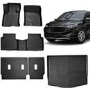 Floor Mats & Trunk Mat for Ford Escape 2020-2025 2026 (NOT Hybrid) Cargo Mat Backrest Mat Replacement for Ford Escape 2020-2025 2026