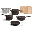 Our Place Essentials Complete Cookware Set, 11-Piece Ceramic Cookware Set