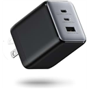 100W USB C Wall Charger, 3-Port PPS PD 3.0 Compact Foldable Wall Charger Block, Fast Power Adapter for MacBook Pro/Air, Dell XPS, iPad Pro, iPhone 17/16/15, Galaxy S25/S24, (Black)