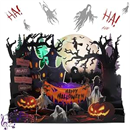 XTF2015 Halloween Cards 3D Halloween Cards with Lights & Spooky Music