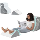 Hansleep Bed Wedge Pillow Set for After Surgery 4PCS, Post Surgery Pillow