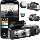 BOTSLAB【G980H 3CH】 3 Channel 360° Dash Cam, 128GB SD Card