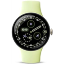 Google Pixel Watch 4 (41mm) - Android Smartwatch with Heart Rate and Sleep Tracking - 30-Hour Battery - Fitness Tracking - Google AI - Champagne Gold Aluminum Case - Lemongrass Active Band - LTE