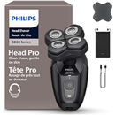 Philips Head Shaver Pro 5000, 360° Flexing Head, ComfortCut Blades