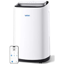 80 Pint Dehumidifier for Basement, 50 Pint DOE, Drain Hose, 5000 Sq Ft | 80 pint max, 50 pint DOE basement dehumidifier; app control, turbo mode, 8L tank, washable filter and continuous drain hose.