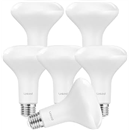 Linkind BR30 LED Flood Light Bulbs Indoor, 65W Equivalent Dimmable LED Recessed Bulbs, 10W 850 Lumens, 3000K Warm White E26, UL FCC Certified, Recessed Can Light Bulb for Bedroom Bathroom, 6 Packs
