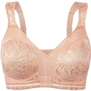 WingsLove Women's Minimizer Full Coverage Non Padded Wire-Free Bra Comfort Plus Size Everyday Bras