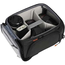 TARION Protective Camera Insert Bag - Quick Access DSLR Inner Case Organizer - Fits 1 Camera 5 Lenses - Full Opening Back Design Padded Insert ShellCore S