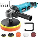 SEESII Car Buffer Polisher 1600W 7 Inch/6 Inch Rotary Buffer Polisher Waxer