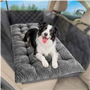 Dog Car Bed Non-Slip Backseat Extender Pet Mat, 48"x24.6" Flannel
