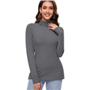 Ganado Turtleneck Thermal Long Sleeve Shirts for Women