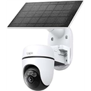 [Best Price] Tapo Solar-Powered Pan/Tilt Outdoor Security Camera Kit, Wireless, 2K 3MP, 360° AI Tracking, No Monthly Fee, Person Detection, Color Night Vision, SD/Cloud Storage 512GB, Works w/Alexa & Google Home