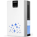 Dehumidifier, 95 OZ Water Tank Dehumidifiers for Home with Auto Shut Off, 1000 sq. ft. Dehumidifier for Bedroom Bathroom Basement Rv with 7 Color Light, Quiet Dehumidifiers with Sleep Mode