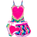 Girls Swimsuit 3 Piece Tankini Girls Swimwear Swim Shorts with Pockets Bathing Suit for Teen Girls 9-16 Years