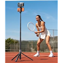 LISEN One-Hand Open 67" Phone Tripod Selfie Stick for iPhone with Remote