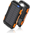 Solar Charger Power Bank 20000mAh, Portable Charger, Solar Power Bank,External Battery Pack 5V3.1A Qc 3.0 Fast Charger Built-in Super Bright Flashlight