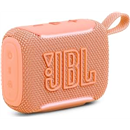 JBL Go 5 - Ultra-Portable Waterproof & Drop-Proof Speaker with JBL Legendary Sound & Ambient Edge Lighting, AirTouch Instant Stereo Pairing or Link Multiple Compatible Speakers via Auracast™ (Orange)