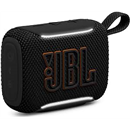 JBL Go 5 - Ultra-Portable Waterproof & Drop-Proof Speaker with JBL Legendary Sound & Ambient Edge Lighting, AirTouch Instant Stereo Pairing or Link Multiple Compatible Speakers via Auracast™ (Black)