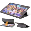 Tilting Jigsaw Puzzle Board with 2-in-1 Stand and Cover, Lightweight Felt Jigsaw Storage Table with 3 Angle Adjustable, for Jigsaw Puzzle Games Up to 1000 Pieces (Without Trays)