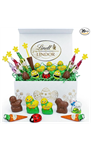 EasterLindt Basket Candy Assortment, 20 Individually Wrapped Easter Mini Chocolates, Easter Egg Fillers, Egg Hunt Candy, Spring Shaped Chocolate Treats, Party Favors, Classroom Prizes