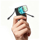 Mini 15000mAh Portable Charger Power Bank for Apple Watch Charger, PD 22.5W