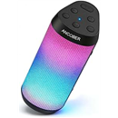 Bluetooth Speaker Portable Wireless, 20W Stereo Loud Sound, 8 Modes LED Light Show, 30H Playtime, IPX4 Waterproof, TWS Pairing, Built-in Mic, BT5.3 for Outdoor, Party, Travel, Home, Ideal Gift