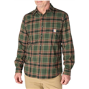 Carhartt Men's Rugged Flex Relaxed Fit Midweight Flannel Long-Sleeve Plaid Shirt