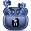 Wireless Earbuds, In Ear Buds with Hi-Fi Bass Stereo, ENC Dual Mics for AI Clear Calls 48H Playtime LED Display Lightweight Fit Touch Control, Waterproof Bluetooth Headphones 5.4 for iPhone, Android