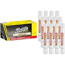 Sharpie Mean Streak Permanent Marking Stick, Bullet Tip, White, Box of 12