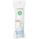Brabantia Trash Bags, Size G, 6-8 gallon / 23-30 liter - 20 Count