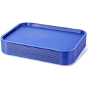 New Star Foodservice 24548 Fast Food Tray, 12 by 16-Inch, Blue, Set of 12