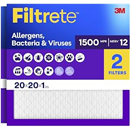 Filtrete 20x20x1 MERV 12 HVAC Air Filter 2-Pack