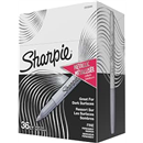 Sharpie Metallic Permanent Markers, Fine Point, Metallic Silver, 36 Count