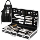 Kaluns Stainless Steel BBQ Grill Tools Set with Case