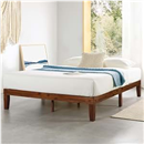 Mellow Naturalista Classic 12-Inch Wood Platform Bed Queen