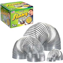 The Original Slinky® Brand Fidget Toy Pack: 1 Giant, 1 Classic, and 1 Slinky Junior Walking Metal Spring Toy, Kids Toys for Ages 5 Up, Basket Stuffers and Small Gifts