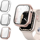 Tensea 3PCS for Apple Watch Screen Protector Case 41mm Series 9/8/7